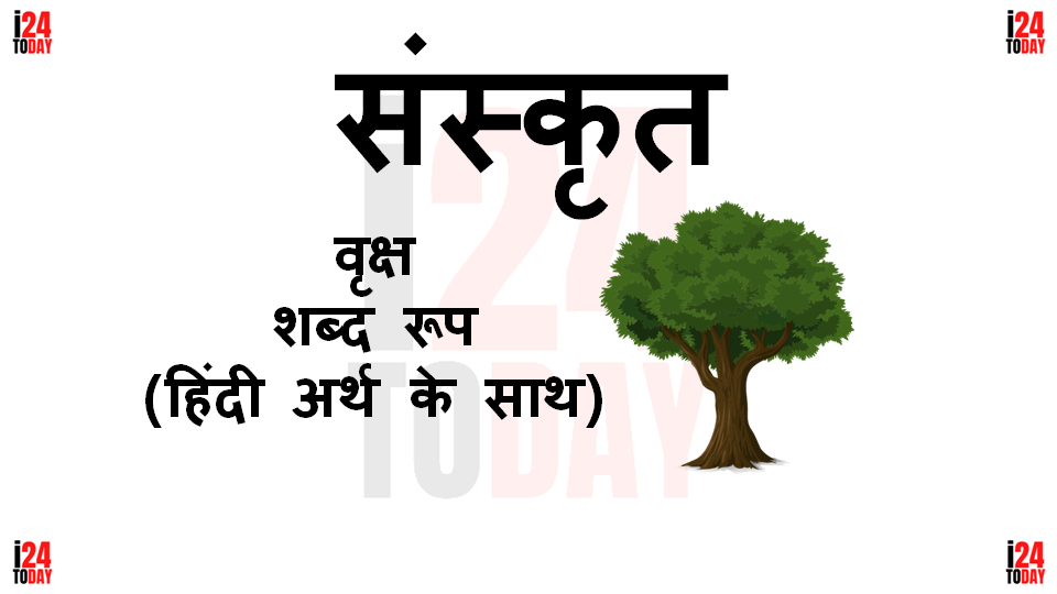 Vriksha Shabd Roop Pulling Sanskrit